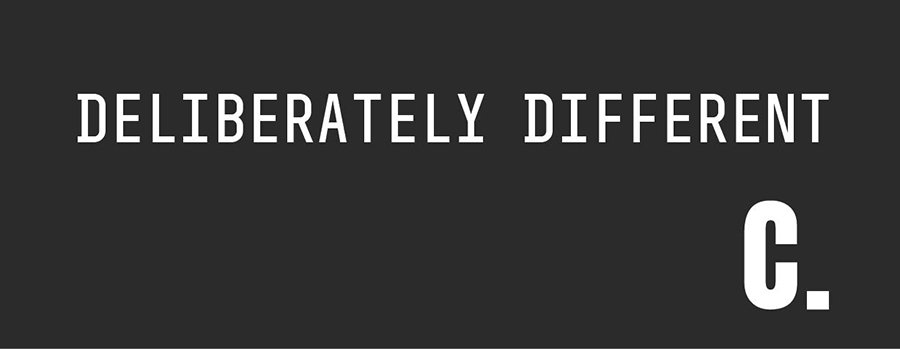 Deliberately Different